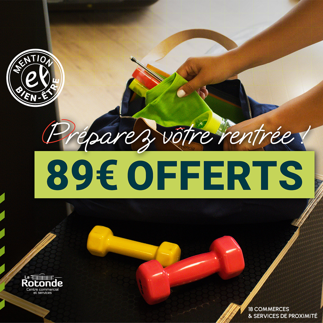 Elancia : 89€ OFFERTS !*